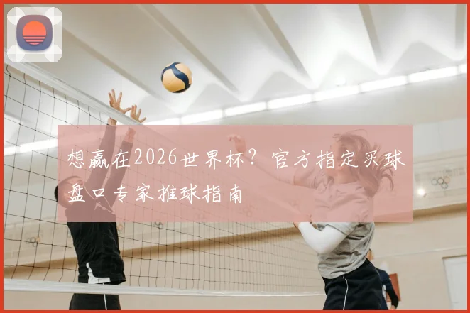 想赢在2026世界杯?官方指定买球盘口专家推球指南